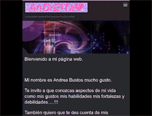 Tablet Screenshot of andrea-bustos.webnode.es