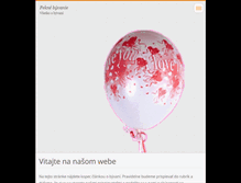 Tablet Screenshot of peknebyvanie.webnode.sk