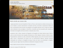 Tablet Screenshot of missaocasadeoracao.webnode.com.br