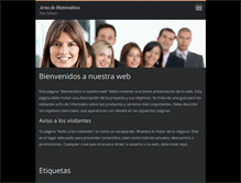 Tablet Screenshot of isalinas.webnode.es