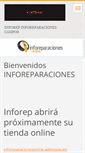 Mobile Screenshot of inforeparaciones.webnode.com