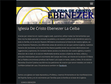 Tablet Screenshot of ebenezerlaceiba.webnode.es