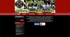 Desktop Screenshot of hasiciandelskahora.webnode.cz