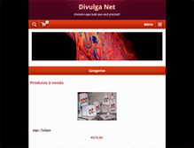 Tablet Screenshot of divulganet.webnode.com.br