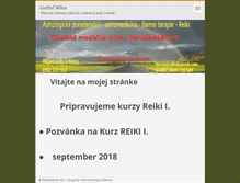 Tablet Screenshot of liecitelmilan.webnode.sk