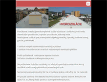 Tablet Screenshot of izolacia.webnode.sk