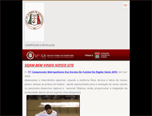 Tablet Screenshot of ligafutebolcarapicuiba.webnode.com.br