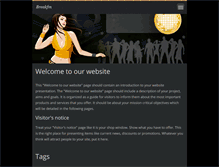 Tablet Screenshot of breakfm.webnode.com