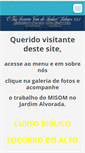 Mobile Screenshot of ministeriodesocorros.webnode.com.br