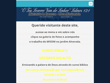 Tablet Screenshot of ministeriodesocorros.webnode.com.br
