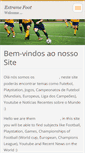 Mobile Screenshot of extremefoot.webnode.pt