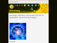 Tablet Screenshot of anmolastrologers.webnode.com