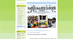 Desktop Screenshot of kskrokzakrokem.webnode.cz