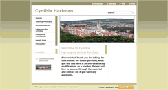 Desktop Screenshot of cynthiahartman.webnode.com