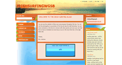 Desktop Screenshot of irishsurfingwgsb.webnode.com
