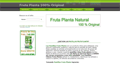 Desktop Screenshot of frutaplanta.webnode.es