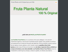 Tablet Screenshot of frutaplanta.webnode.es