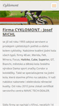 Mobile Screenshot of cyklomont.webnode.cz