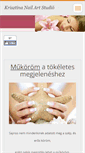 Mobile Screenshot of krisztaoldala.webnode.hu