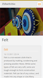 Mobile Screenshot of feltactivities.webnode.com.tr