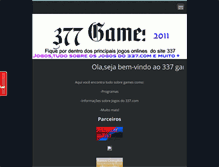 Tablet Screenshot of 337games.webnode.com.br