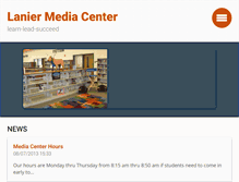 Tablet Screenshot of laniermediacenter.webnode.com