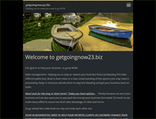 Tablet Screenshot of getgoingnow23-biz.webnode.com