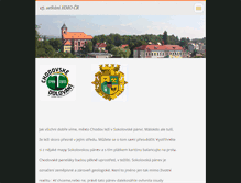 Tablet Screenshot of chodov2011.webnode.cz