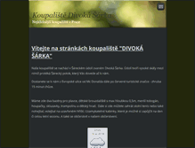 Tablet Screenshot of koupaliste-sarka.webnode.cz