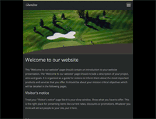 Tablet Screenshot of gbonline.webnode.com