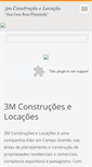 Mobile Screenshot of 3m-construcoes.webnode.com