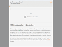 Tablet Screenshot of 3m-construcoes.webnode.com