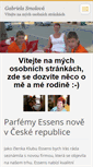 Mobile Screenshot of gabrielasmolova.webnode.cz