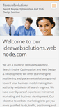 Mobile Screenshot of ideawebsolutions.webnode.com