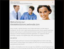 Tablet Screenshot of ideawebsolutions.webnode.com