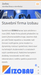 Mobile Screenshot of izobau.webnode.cz