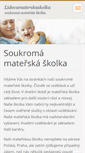 Mobile Screenshot of lidovamaterskaskolka.webnode.cz