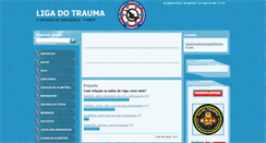 Desktop Screenshot of ligadotrauma.webnode.com.br