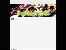 Tablet Screenshot of mybeadworld.webnode.cz