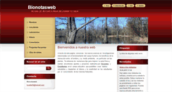 Desktop Screenshot of bionotasweb.webnode.es