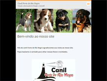 Tablet Screenshot of fortedorionegro.webnode.com.br