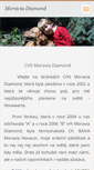 Mobile Screenshot of moraviadiamond.webnode.cz