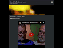 Tablet Screenshot of debatniklub.webnode.cz