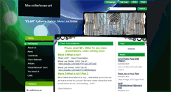 Desktop Screenshot of mrs-millerloves-art.webnode.com