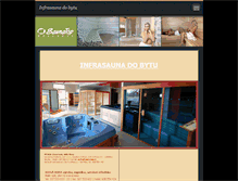 Tablet Screenshot of infrasaunadobytu.webnode.cz