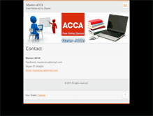 Tablet Screenshot of masteracca.webnode.com