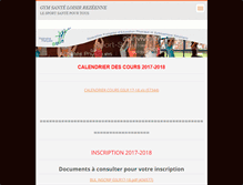 Tablet Screenshot of gym-sante-reze.webnode.fr