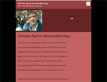 Tablet Screenshot of handmadehurleys.webnode.com