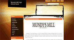 Desktop Screenshot of mundysmillband.webnode.com