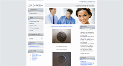 Desktop Screenshot of lojadamoeda.webnode.com